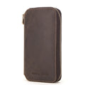 Luxury Full-Grain Leather Watch Case – Premium Travel Storage Box For Watches
